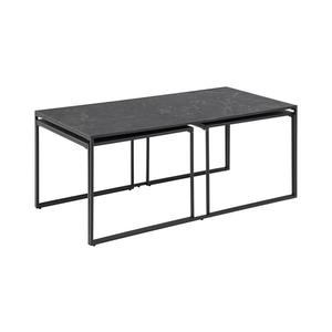 Súprava konferenčných stolíkov ALMA, 3 ks, antracit 0000094033 vyobraziť