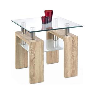 Halmar Konferenčný stolík DIANA 55x60 cm dub sonoma/číre V-CH-DIANA_KWADRAT_H-LAW-SONOMA vyobraziť