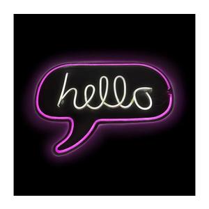 2Kids Toys - LED neónová nástenná dekorácia LED/5W/USB ahoj 2D98123 vyobraziť