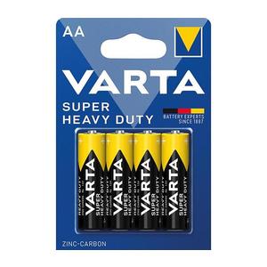 Varta 2006 - 4 ks Zinkovo-uhlíková batéria SUPER HEAVY DUTY AA 1, 5V 2006101414 vyobraziť