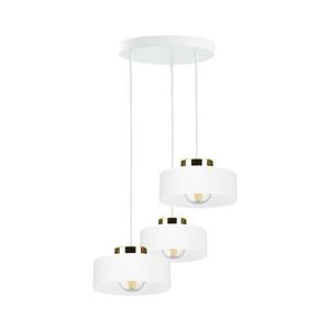Keter Lighting Závesný luster na lankovom vedení IGNIA 3xE27/60W/230V biela/zlatá 3403 vyobraziť