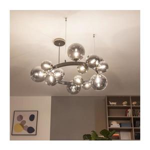 Brilagi - LED luster na lane MILLA 15xG9/3W/230V čierny chróm/dymové 6010-15CS vyobraziť