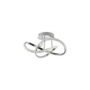 Prisadený stmievateľný LED luster ABRO LED/26W/230V lesklý chróm 9783-107 vyobraziť