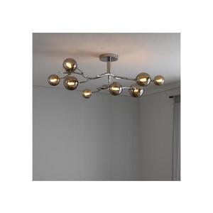 Brilagi - LED prisadený luster MISTEL 9xG9/3W/230V čierny chróm/dymová 3009-9CS vyobraziť