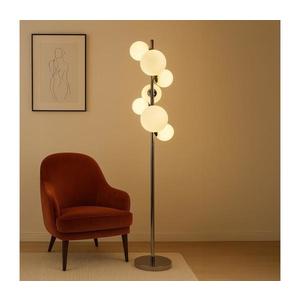 Brilagi - LED stojacia lampa MILLA 7xG9/3W/230V čierny chróm/biela 3010-7CW vyobraziť