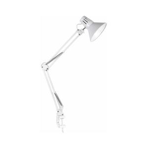 Stolná lampa s klipom WORKER 1xE27/10W/230V biela 327536 vyobraziť