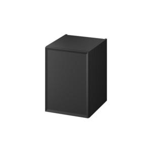 Cersanit S1022-005 - Závesná kúpeľňová skrinka MILLE 40x45 cm matná čierna S1022-005 vyobraziť