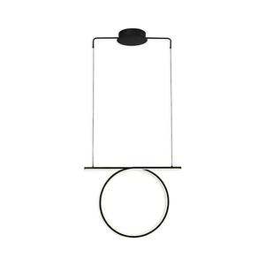 LED luster na lane ODETTA LED/30W/230V 4000K čierny 334039 vyobraziť