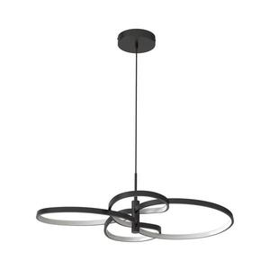 LED luster na lanku RIBBON LED/37W/230V 4000K čierna 335982 vyobraziť