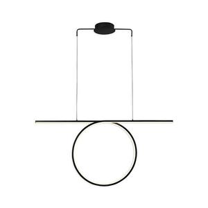 LED závesný luster na lanku ODETTA LED/42W/230V 4000K čierna 334022 vyobraziť