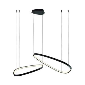 LED luster na lanku MICHELLE LED/48W/230V 4000K čierny 334091 vyobraziť