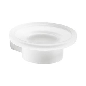 Gedy - Nástenná mydelnička PIRENEI mliečne sklo/matná biela PI1102 vyobraziť