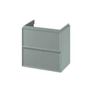 Cersanit S1021-009-Závesná kúpeľňová skrinka pod umývadlo MILLE SLIM 60x38 cm mintová S1021-009 vyobraziť