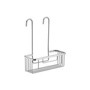 Gedy - Závesná polica do sprchy SMART 37, 5x30 cm lesklý chróm 248913 vyobraziť