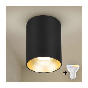 Brilagi - LED RGBW stmievateľné bodové svietidlo TRINE 1xGU10/30W/230V čierna/zlatá BG1004+AI0414 vyobraziť