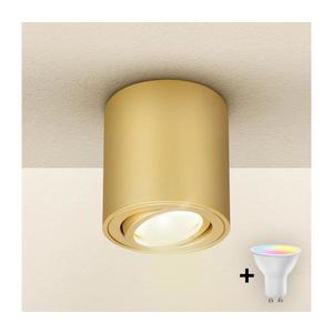 Brilagi - stmievateľné LED RGBW bodové svietidlo MIA 1xGU10/30W/230V 84x80 mm zlaté BG1033+AI0414 vyobraziť