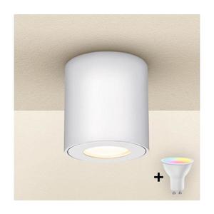 Brilagi - LED RGBW stmievateľné kúpeľňové svietidlo MIA 1xGU10/30W/230V 84x80 mm biela IP54 BG1037+AI0414 vyobraziť