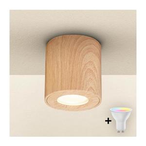 Brilagi - LED RGBW stmievateľné kúpeľňové svietidlo MIA 1xGU10/30W/230V 84x80 mm IP44 BG2128+AI0414 vyobraziť