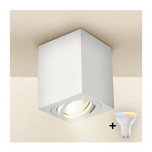 Brilagi - LED RGBW stmievateľné bodové svietidlo MIA 1xGU10/30W/230V 100x80 mm biela BG0597+AI0414 vyobraziť
