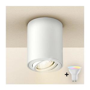 Brilagi - LED RGBW stmievateľné bodové svietidlo MIA 1xGU10/30W/230V 100x80 mm biela BG0593+AI0414 vyobraziť