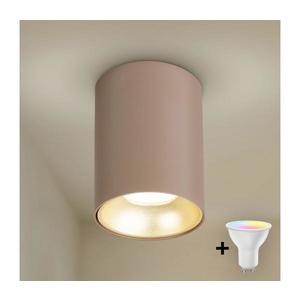 Brilagi - LED RGBW stmievateľné bodové svietidlo TRINE 1xGU10/30W/230V béžová/zlatá BG2282+AI0414 vyobraziť