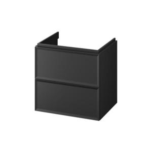 Cersanit S1021-002 - Závesná kúpeľňová skrinka pod umývadlo MILLE 60x45 cm čierna S1021-002 vyobraziť