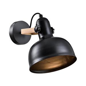 Nástenné bodové svietidlo RENO 1xE27/40W/230V čierna 21-76748 vyobraziť