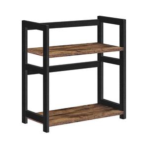 Úložná polica MARGE hnedá/čierna OFS046B01 vyobraziť