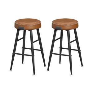 Barová stolička LIOR hnedá/čierna LBC080K01 vyobraziť