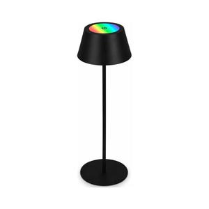 Brilo - LED RGB nabíjateľná dotyková stolná lampa KIKI LED/2, 6W/5V IP44 2600 mAh čierna 7466015 vyobraziť