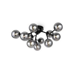 Maytoni MOD545CL-12B - Stropné svietidlo DALLAS 12xG9/28W/230V čierna/dymová MOD545CL-12B vyobraziť