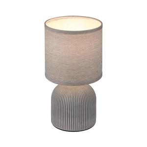 Brilo - Stolová lampa INO 1xE14/10W/230V sivá 7538014 vyobraziť