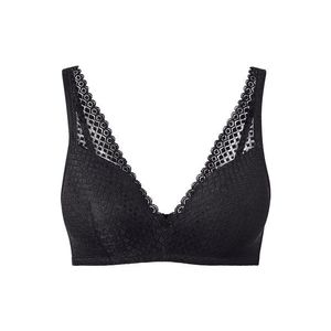 Podprsenka s mäkkými košíčkami, čierna vyobraziť