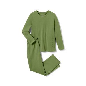 Detské pyžamo, zelené vyobraziť