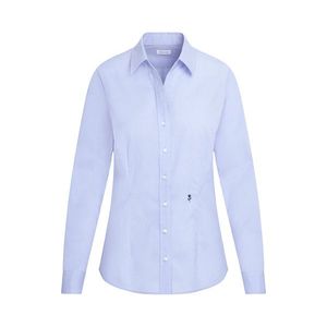 Blúzka Seidensticker Slim Fit non iron, svetlomodrá vyobraziť
