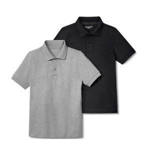 Detské polokošele z bavlneného piké, 2 ks vyobraziť