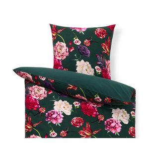 Posteľná bielizeň z česanej bavlny, zelená, štandardná veľkosť vyobraziť