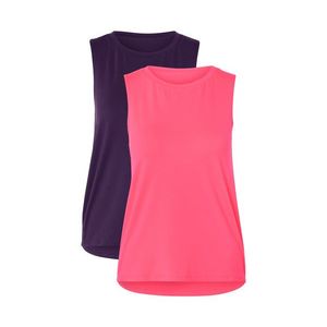 Športové topy, 2 ks, fialové a ružové vyobraziť