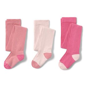 Pančuchové nohavice, 3 ks, ružové vyobraziť