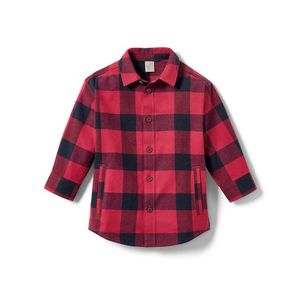 Detská flanelová košeľa vyobraziť