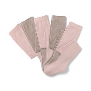 Bavlnené pančuchové nohavice, 5 ks, ružovo-hnedé vyobraziť
