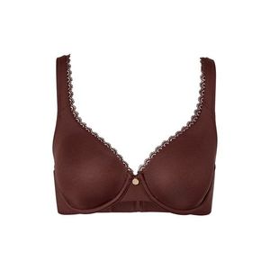 Podprsenka s kosticami, hnedá vyobraziť