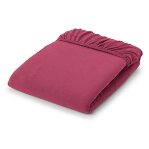 Džersejová napínacia plachta, štandardná veľkosť, vínová vyobraziť