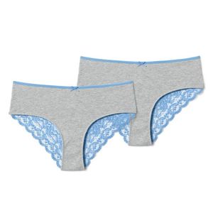 Brazílske nohavičky, 2 ks, sivé s melírom vyobraziť