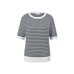 Pruhovaný pulóver z jemného úpletu vyobraziť