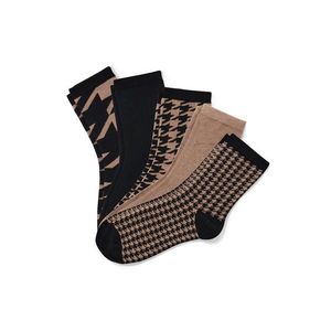 Ponožky, 5 párov, kohútia stopa vyobraziť