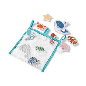 10 hracích figúrok do vane »Meerestiere« vyobraziť