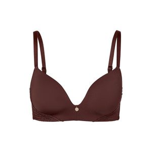 Podprsenka s mäkkými košíčkami, hnedá vyobraziť