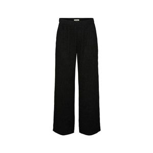 Plisované nohavice, čierne vyobraziť