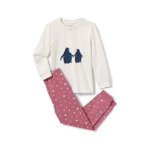 Detské pyžamo »Glow in the dark«, ružové vyobraziť